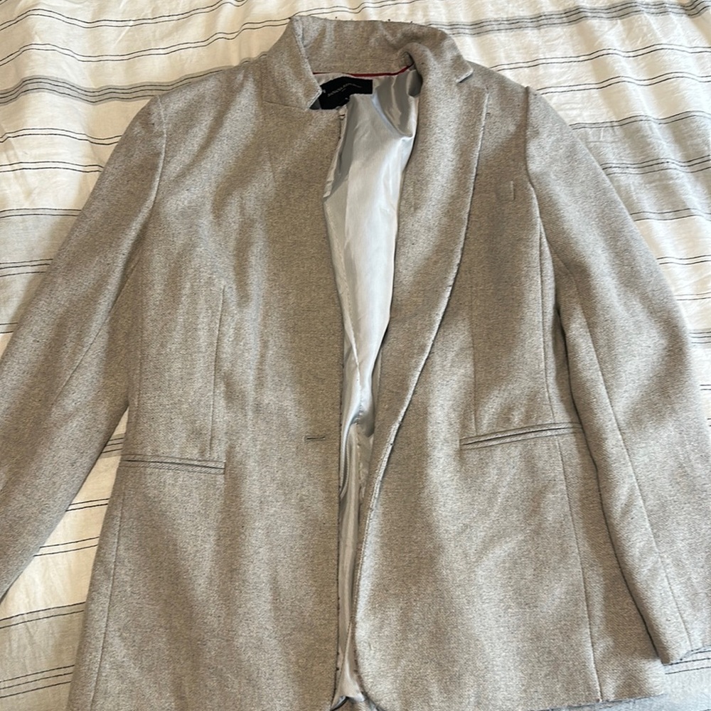Banana Republic Gray Blazer